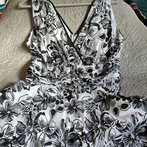 EUC Fashion Bug Deep V-neck Party Dress